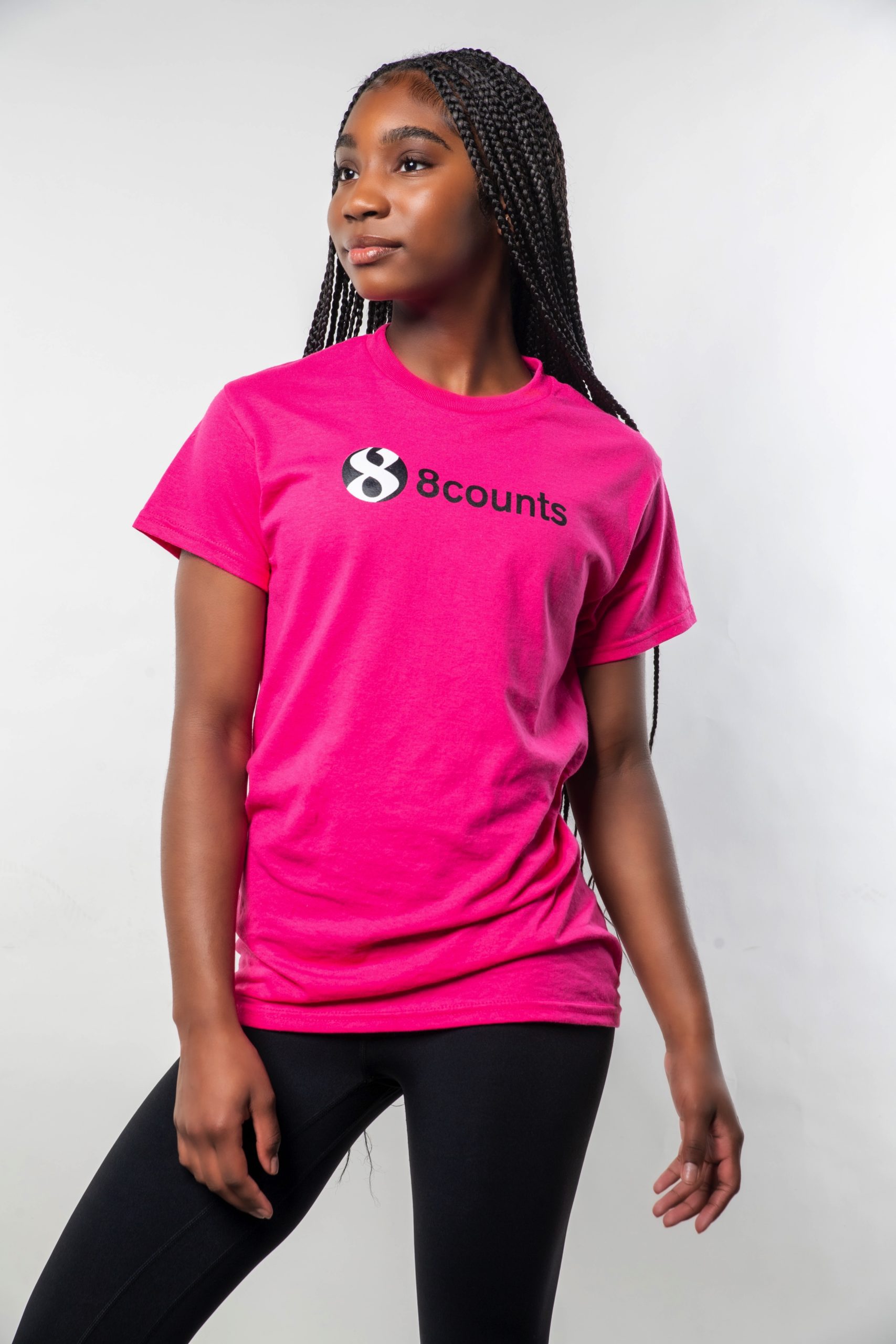 8counts Everyday Pink T-Shirt